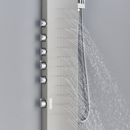 AlenArtWater 44.8'' Shower Panel with Fixed Shower Head Wayfair